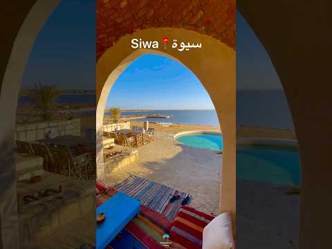واحة سيوة المكان الأنسب للاستشفاء وصفاء الذهن الوقت الحالي هو أنسب وقت لزيارة واحة سيوة سيوة