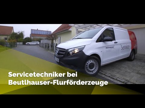 Servicetechniker bei Beutlhauser-Flurförderzeuge