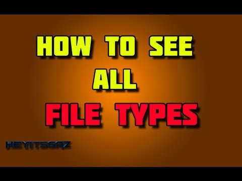 ► How To See All File Types On Windows | Easy!