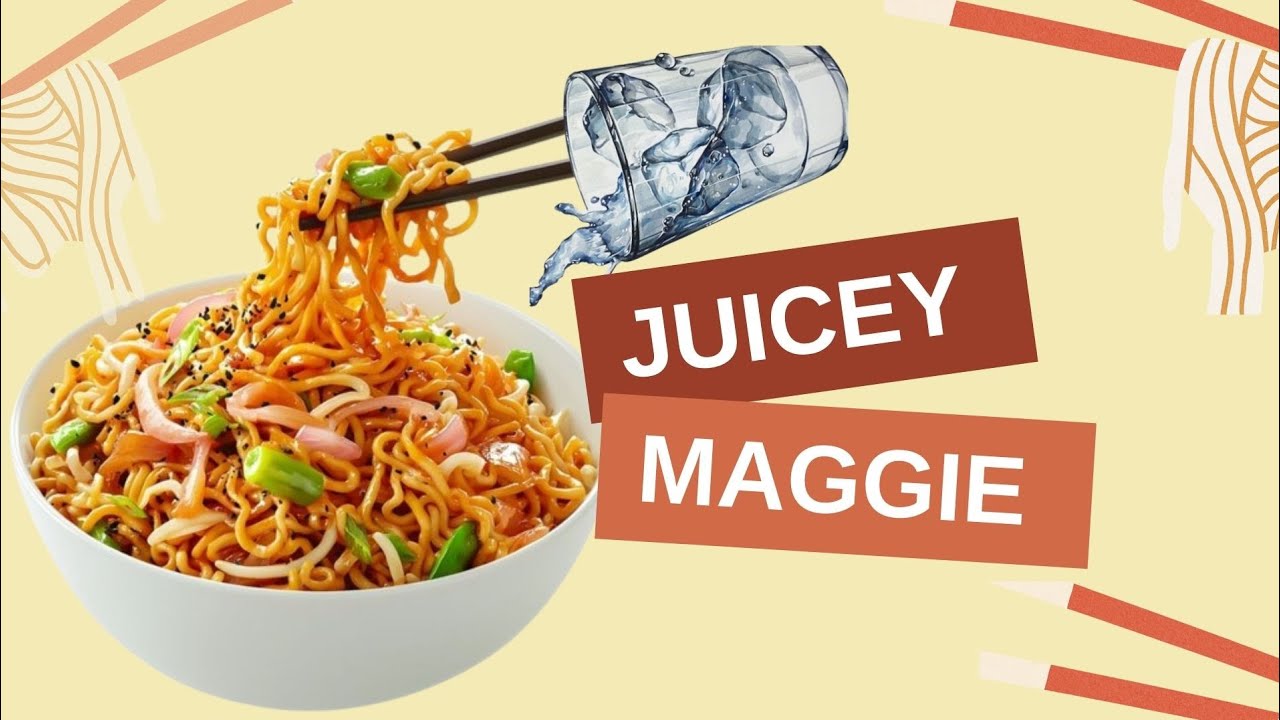 Juicy Maggi Recipe 🤤 || 2 minute maggie recipes ||  How to make tasty maggie || Niluscorner