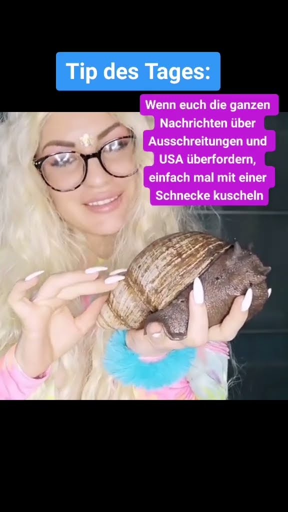 Tipp des Tages #nummer1 #schnecken #shorts - YouTube