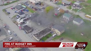 Fire breaks out at Westmoreland County motel