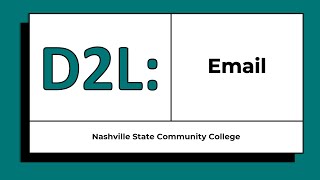 Sending D2L Email