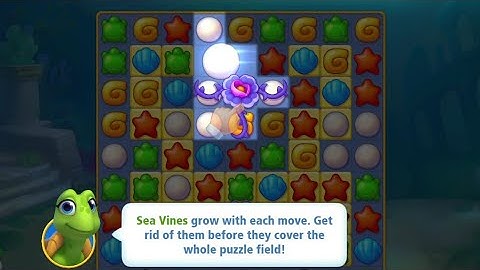 @Fishdom Win Strikes Level 335 - 341. Met New obstacle: Sea Vines 🌱🌱