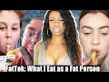 FatTok Takes Over TikTok What I Eat As A Fat Person 