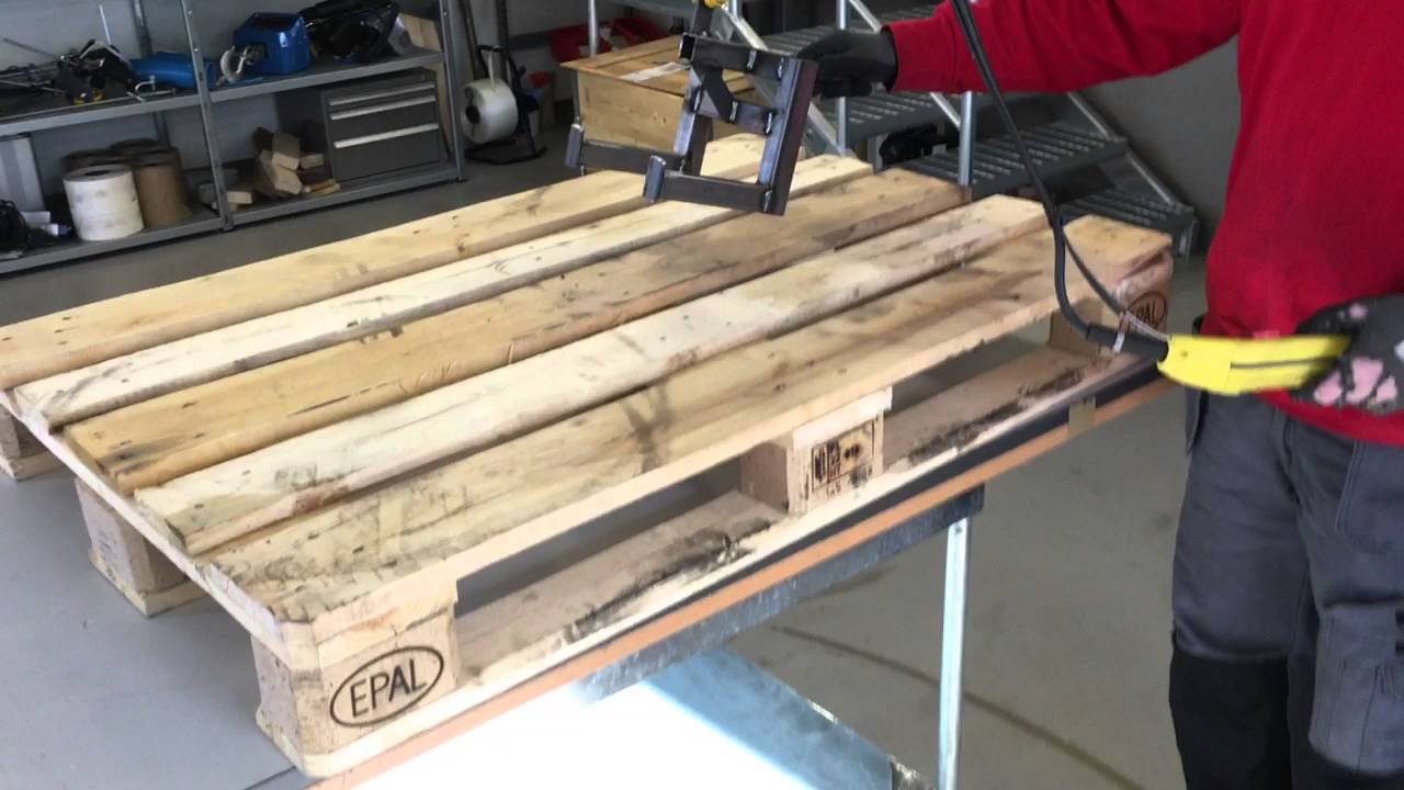 Prototyp för lyft av EUR-pall