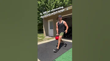 3 Kettlebell Lunge Variations 
