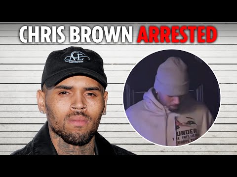 Chris Brown arrested over bottle attack at nightclub which left victim needing crutches