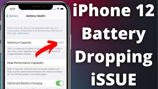 How To Fix iPhone 12, 12 Pro battery health dropping fast issue "Fixed screenshot 4