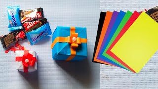 Very easy gift 🎁 box making ideas for your Loved Ones 💓|Paper craft video|