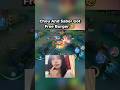 Chou And Saber Got Free Burger 🤣 #moba55creator #moba55allstar #viral #mlbb