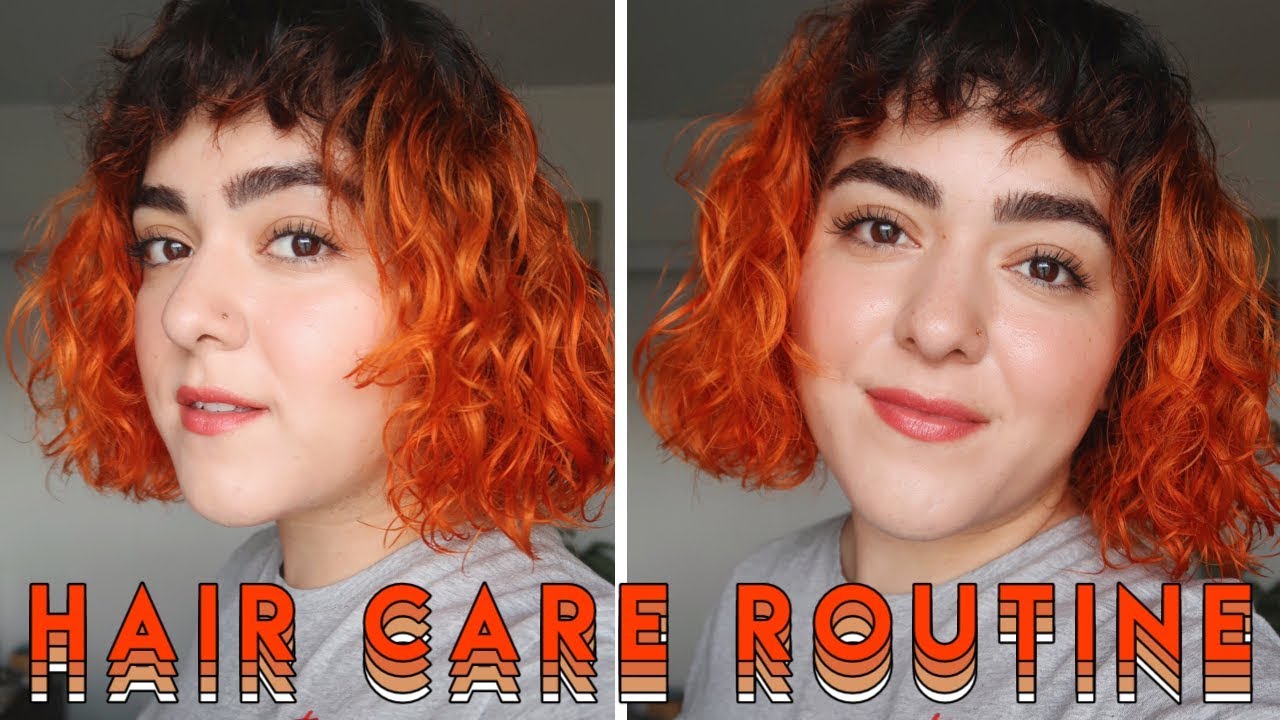 My Hair Care Routine for Damaged and Colored Hair YouTube