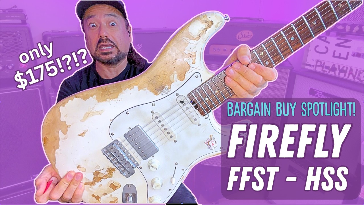 Cheap Guitar, Premium Features: FireFly FFST HSS Relic Review