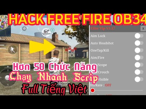 Hướng Dẫn Hack Free Fire Chi Tiết Nhất🔥Full 40 Chức Năng,Headshot💯100%,Không Khóa Acc,Chống Văng Vip