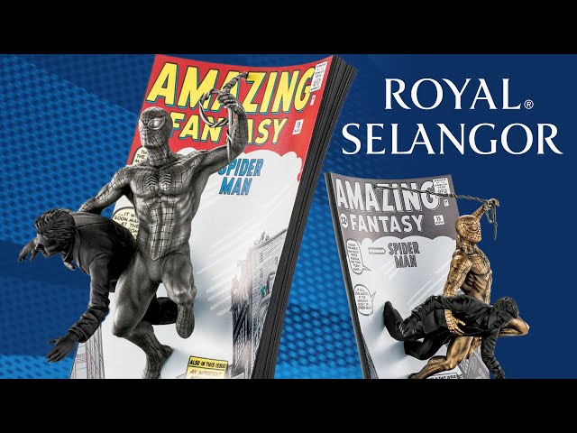 Spider-Man Figure by Royal Selangor – Amazing Fantasy – Limited