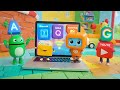 A to Z Computer Words for Kids 🖥️ | Fun Pixar-Style Animation | Learn Tech Alphabet!