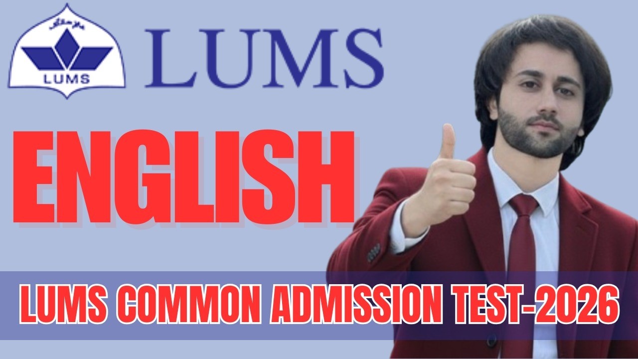 LUMS LCAT 2026 English Preparation I LCAT 2026 English Past Papers I LUMS LCAT 2026 Preparation