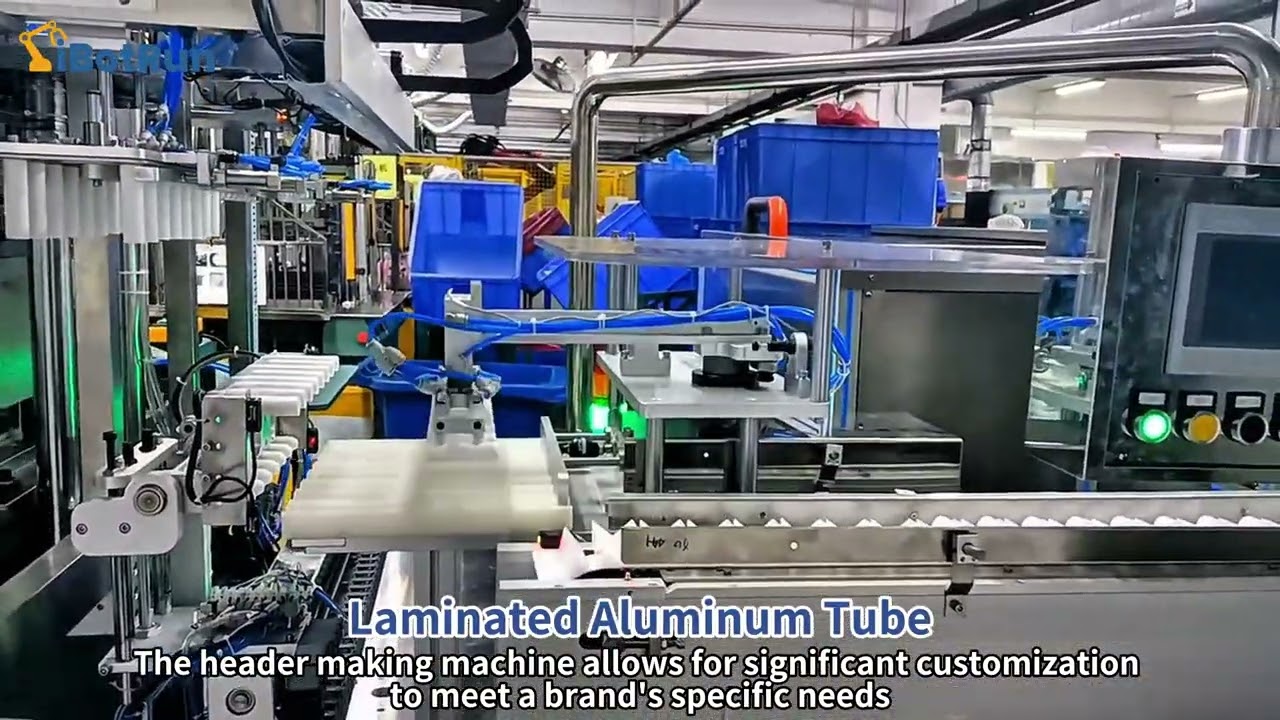 Laminated Aluminum Tube - Header Making Machine - Lami Tube Manufacturing Machine - Laminated Tubes