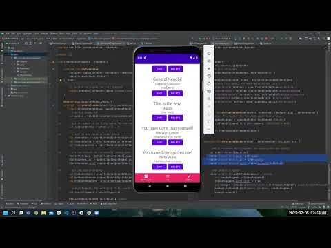 Quote Saver - Mobile App - Android Studio + Kotlin