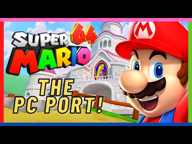 Super Mario 64' fan releases a fully playable port for PC