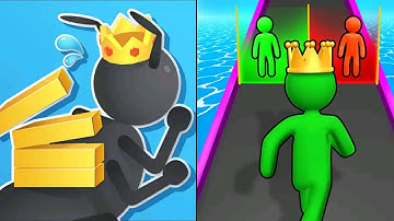 Tiny Run 3D + Giant Rush - All Level Gameplay Android,iOS - NEW APK UPDATE