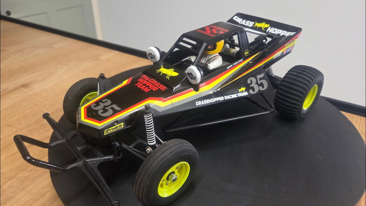 Tamiya black edition grass hopper limited edition - YouTube