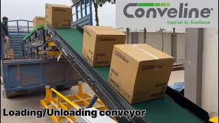 Truck loading and Unloading conveyor system