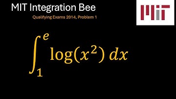 MIT 2014 Integration Bee Qualifying Exam, Problem  1