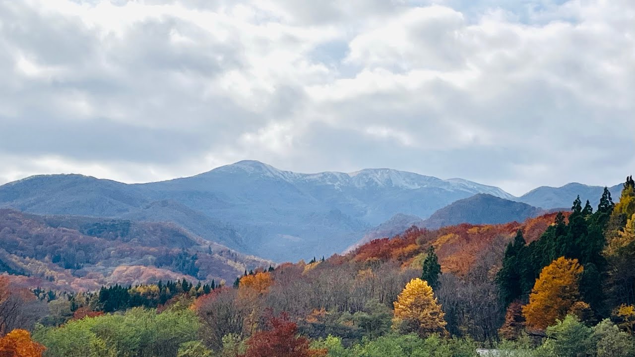 紅葉の🍁栗駒焼石ホットライン・奥州湖　2025年11月8日