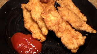 How To Make Crispy Chicken Fingers: Homemade Chicken Tenders Recipe