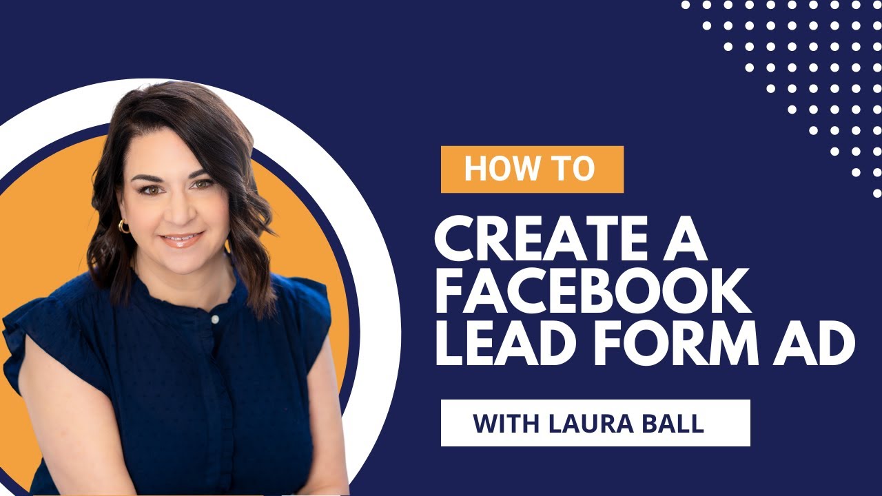 How to create a Lead Form Ad in Facebook - YouTube