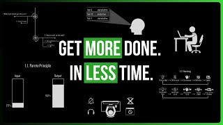 Get More Done in Less Time (B&W Animation)