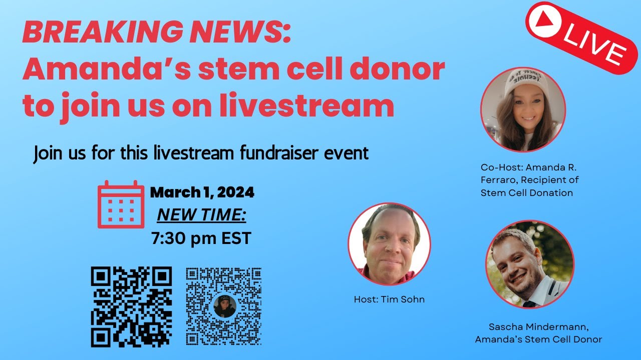 Help Amanda Meet Her Stem Cell Donor - YouTube