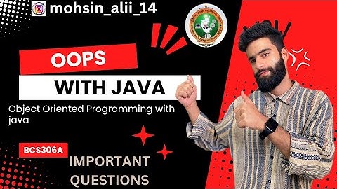 OOPS WITH JAVA Important Questions Vtu 📝|BCS306A | CSE | AIML | ISE Streams