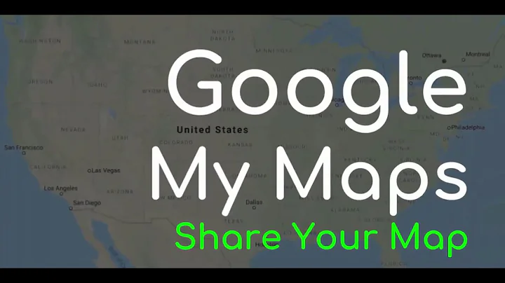 Google My Maps Tutorial  Share Your Map