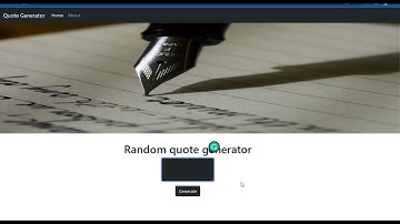 Random quote generator with JavaScript | Random quotes JavaScript project | HTML | CSS | BootSrap