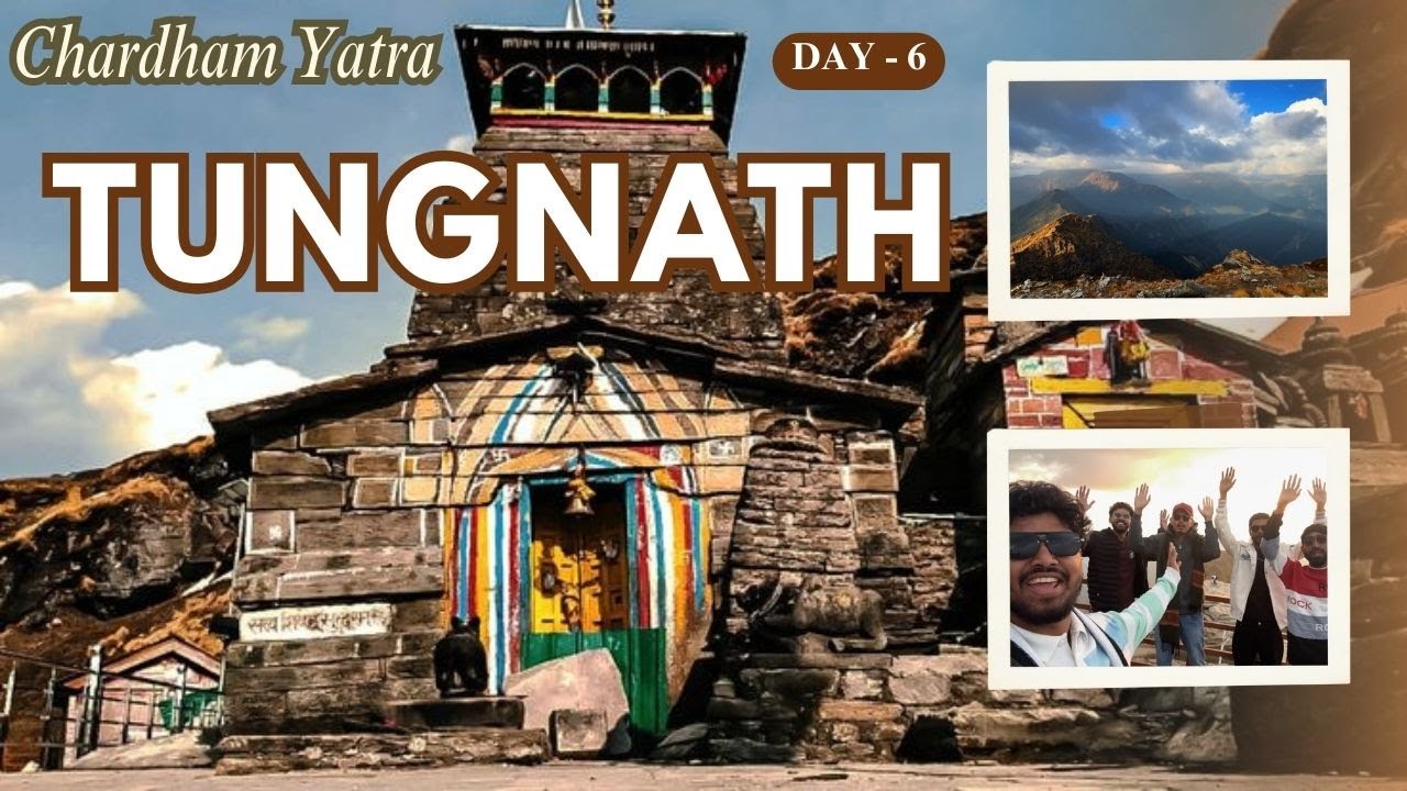 Tungnath Temple 🕉️🏔️ | Highest Shiva Temple | Uttarakhand Chardham Yatra By Own Car Vlog | Day 6