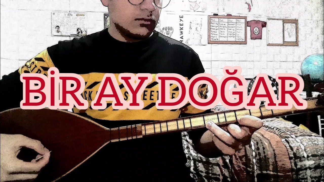 Bir Ay Doğar Kısa Sap Solfejsiz(Notalar Açıklamada)