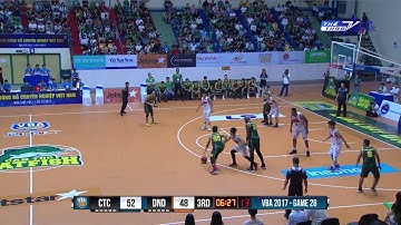 Highlight Lê Hiếu Thành Game 28 Cantho Catfish - Danang Dragons