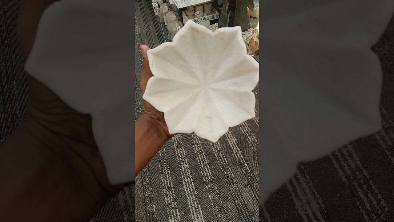 white marble home decoration ideas one-piece Bowl 🥣