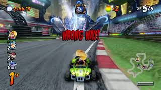 Crash Team Racing Nitro Fueled PS4 Grand Prix Reverse Speeding Challenge