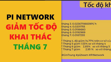 pi network -tốc độ cơ bản tháng 7 đã giảm- achi kiếm tiền online