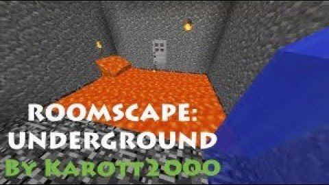 Minecraft Puzzle Map - Roomscape Underground (1.12)