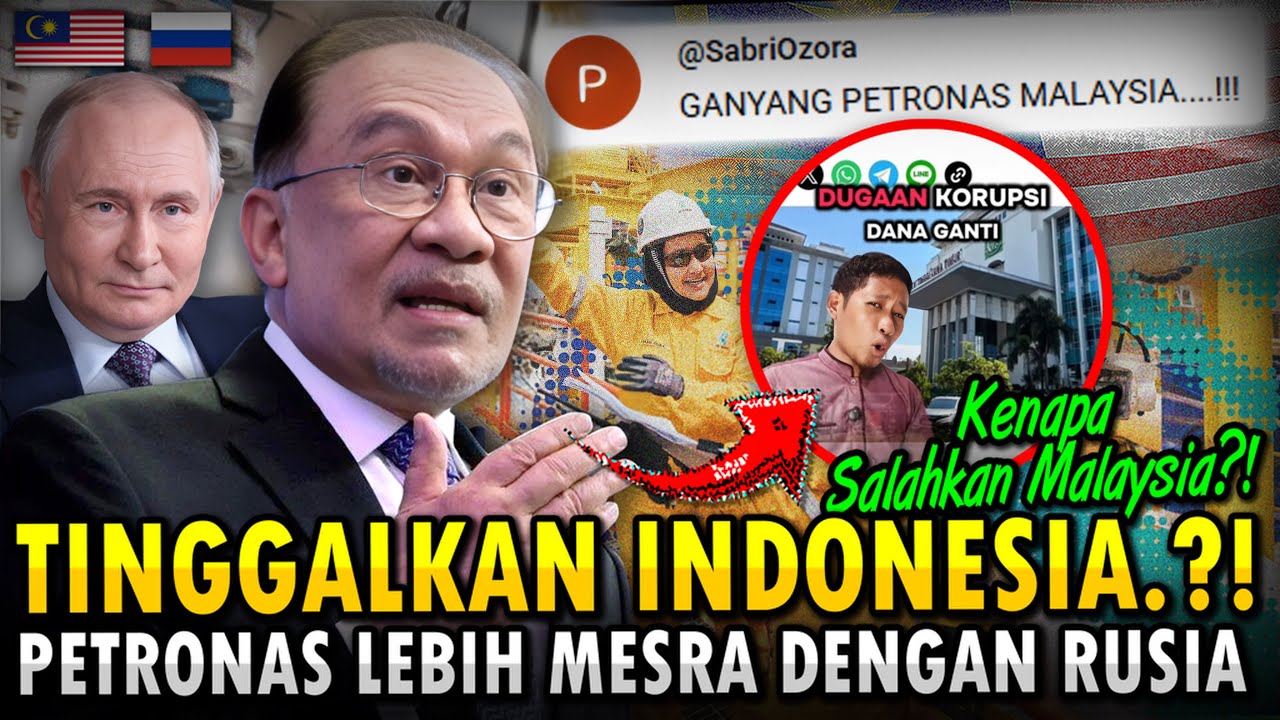 KOYAK‼️ Tak Melabur Di Indonesia⁉️ PETRONAS Malaysia Dah Mendunia Sampai 50 Negara Termasuk RUSIA 😱🔥