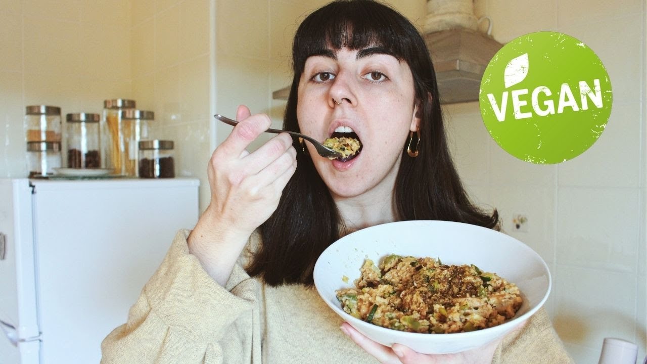 Un día cocinando y comiendo conmigo 🌱  VEGANO Y SENCILLO