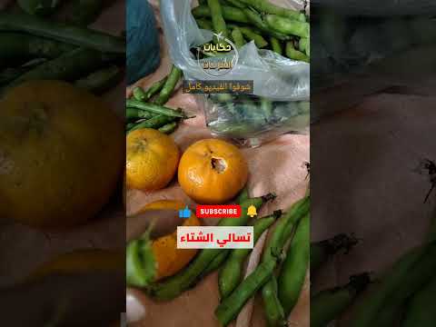 تسالي الشتاء عند الفلاحين 