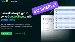 Quick Overview of Google Sheet in WordPress