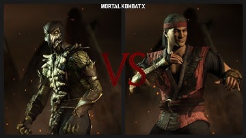 Mortal Kombat X - Reptile Vs. Liu Kang (Medium)