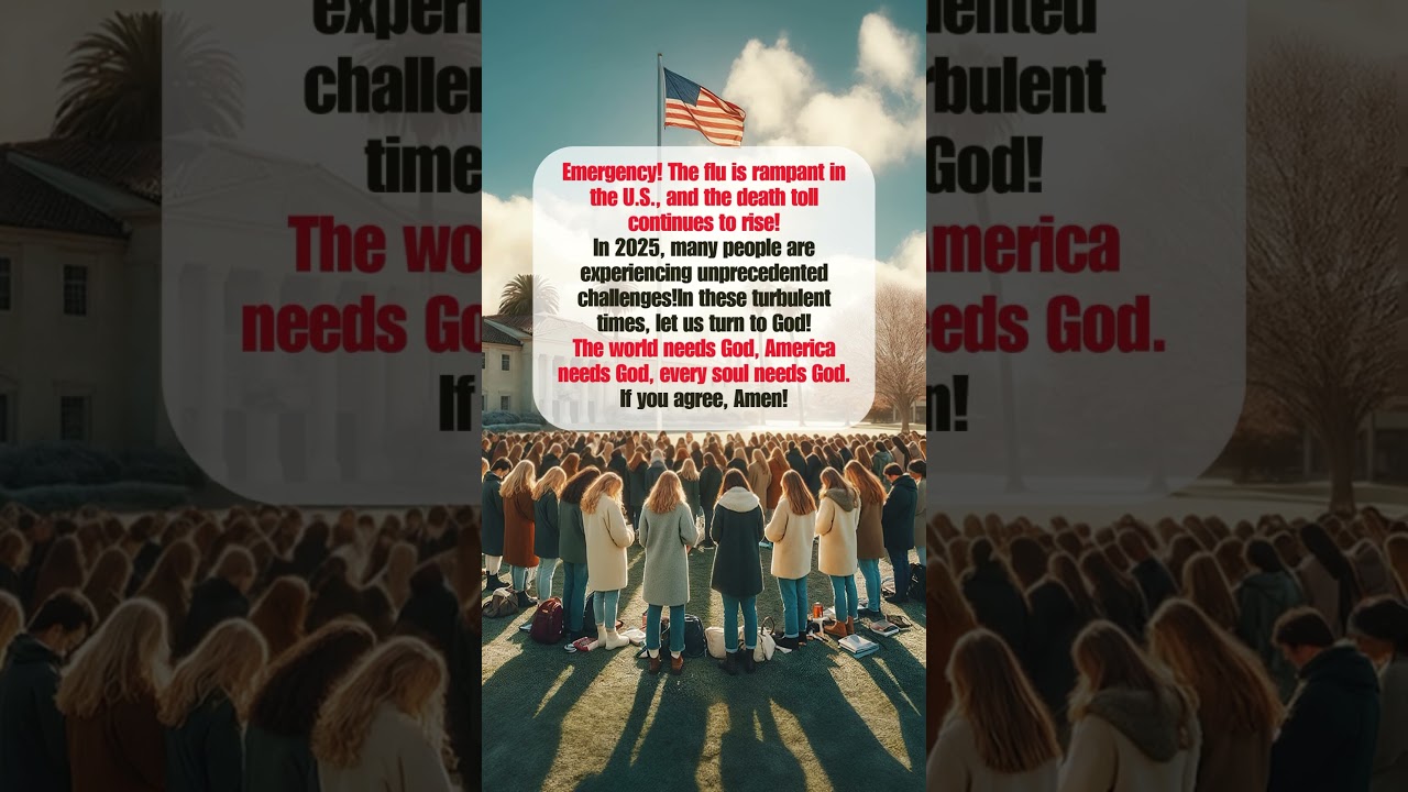 The world needs God, America needs God, every soul needs God 
