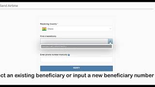 Customer: Send airtime top up screenshot 5